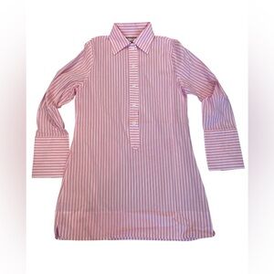 Pink Striped Women's Top